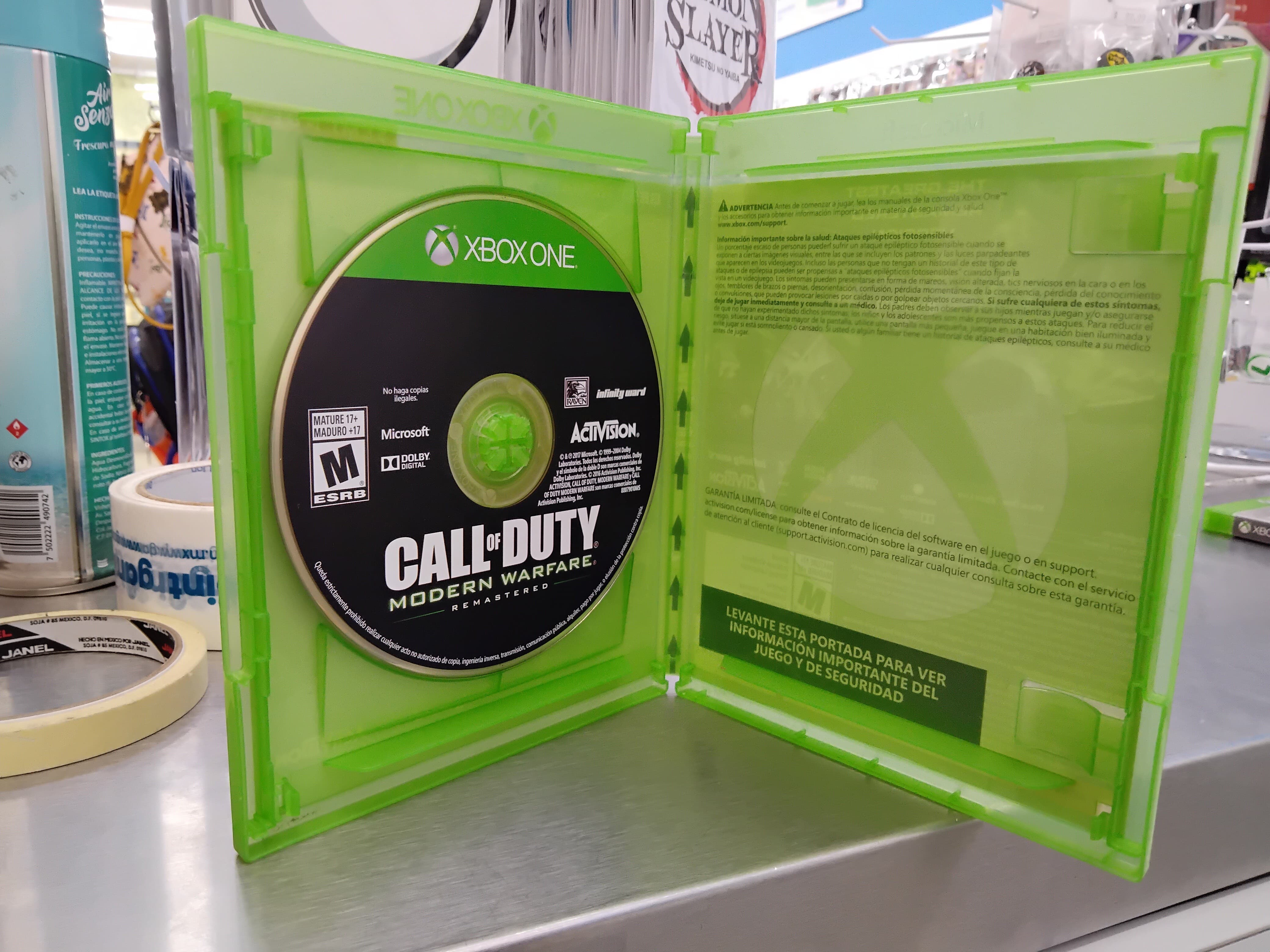 Call of Duty Modern Warfare Remastered Xbox one Usado