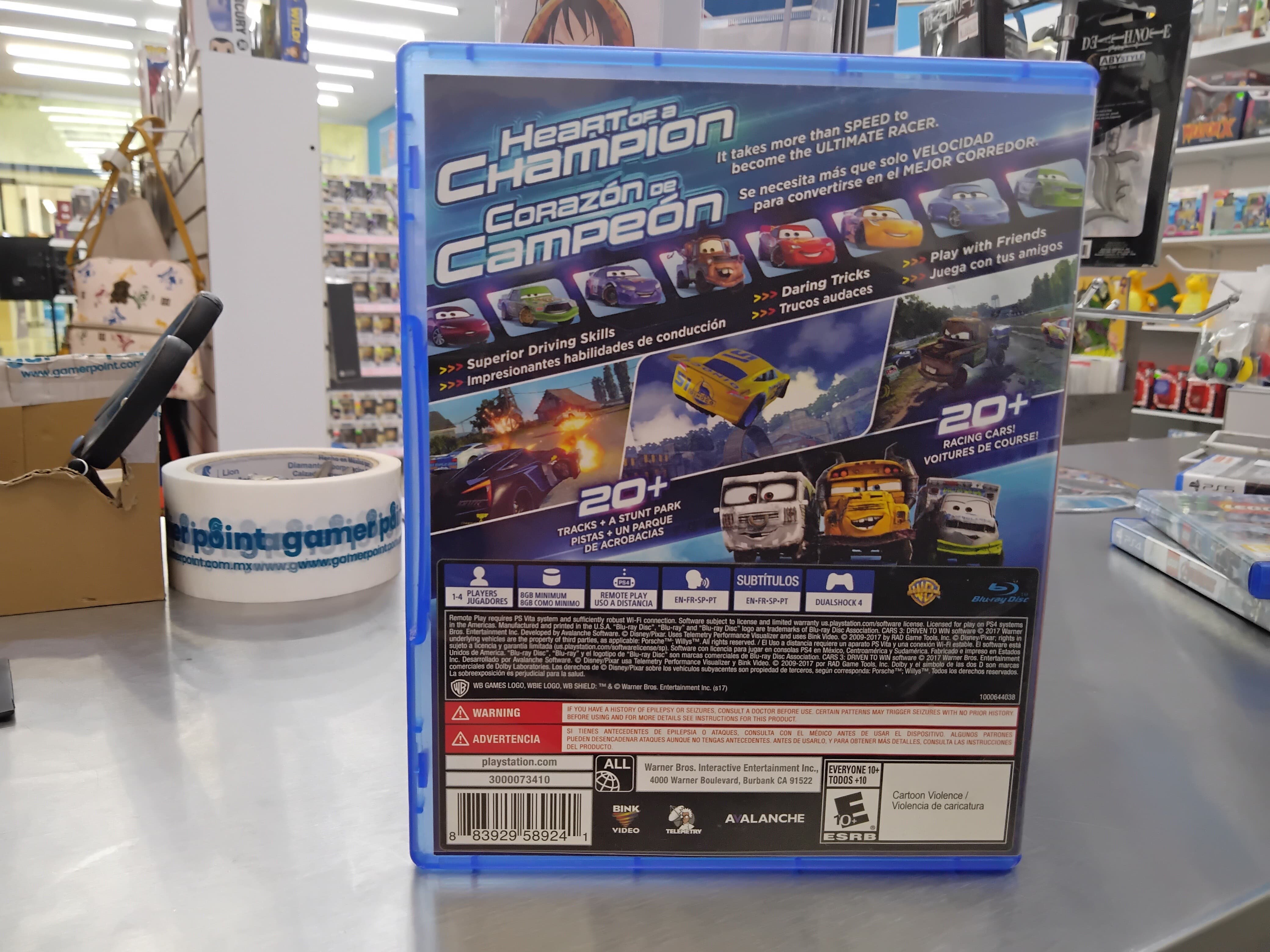 Cars 3 Ps4 Usado