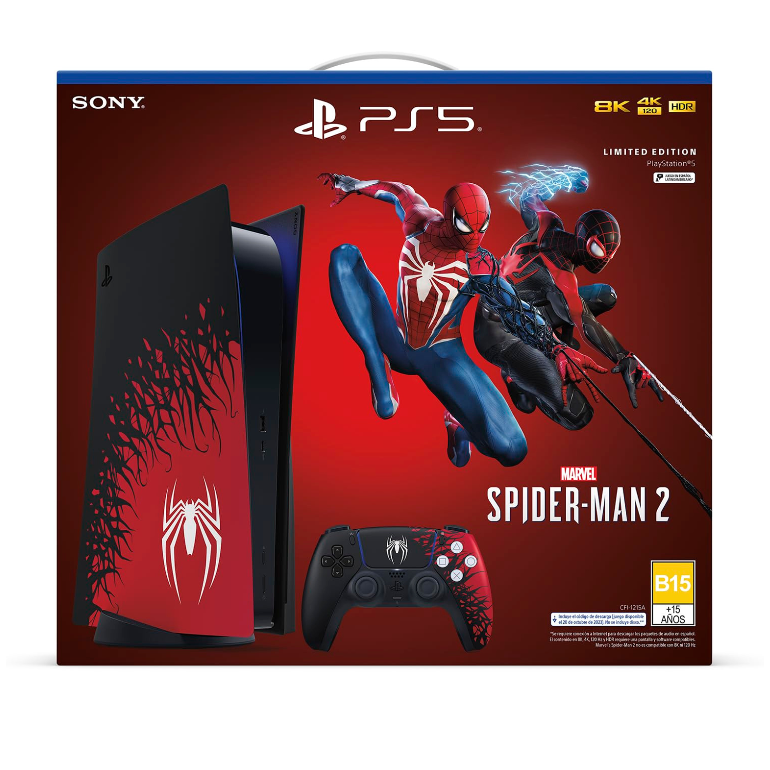 Consola PlayStation 5 Marvel's Spider-Man 2 Limited Edition Bundle