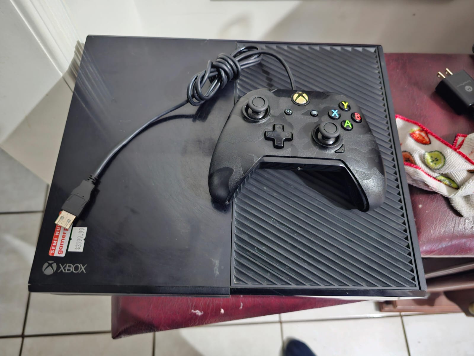 Consola Xbox one Fat 500 GB Usada Con juego Usado a Elegir de $499.99 o menos