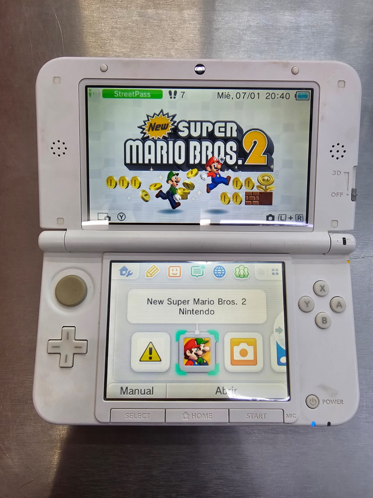 Consola Nintendo 3DS XL Edición Yoshi Usada