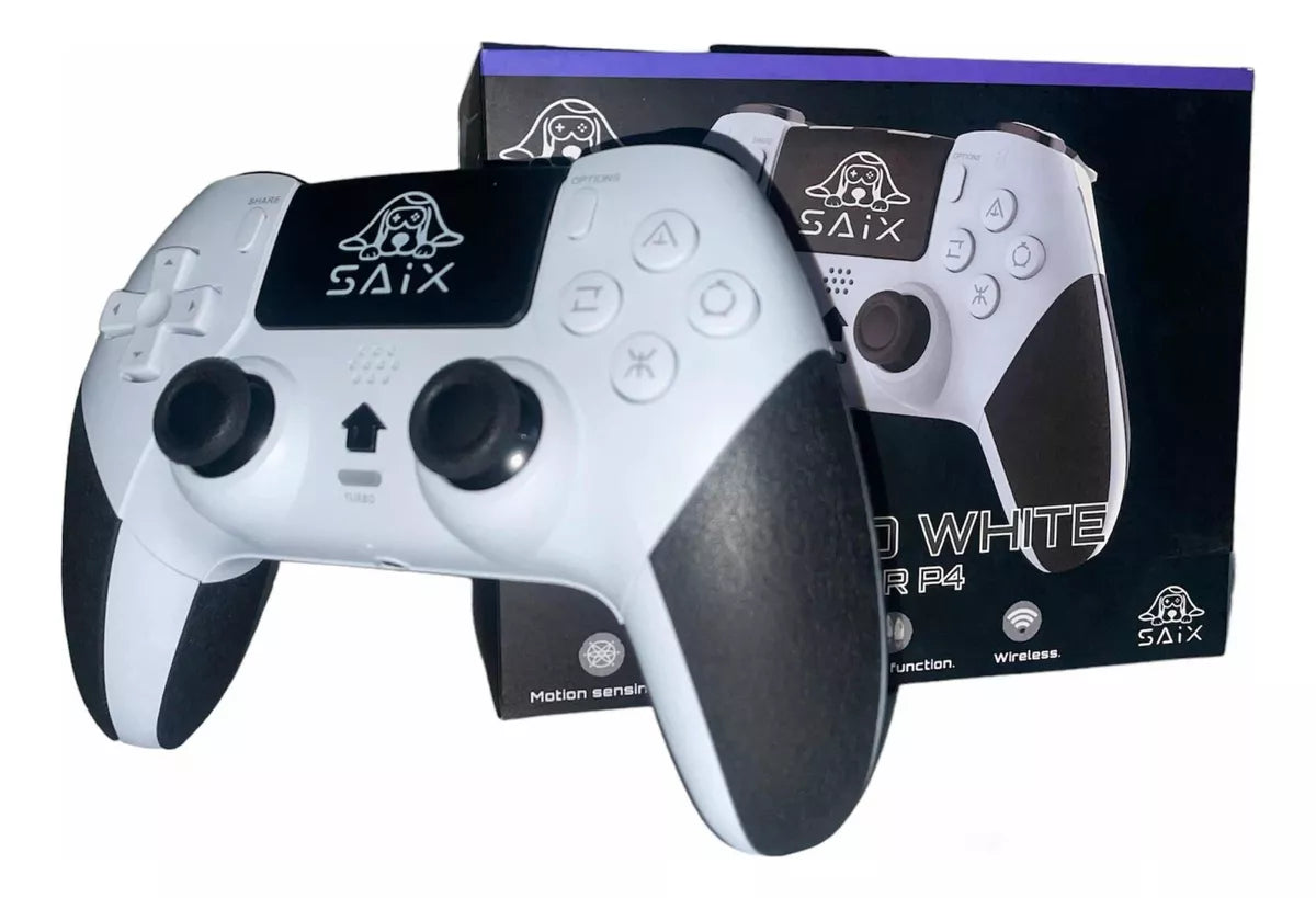 Control Inalámbrico Apolo White (Saix) PS4