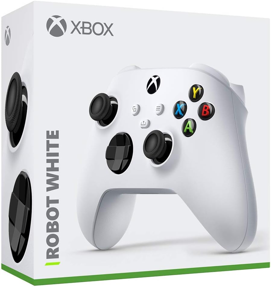 Control Inalambrico Xbox one / Xbox Series Robot White Usado (Con caja)