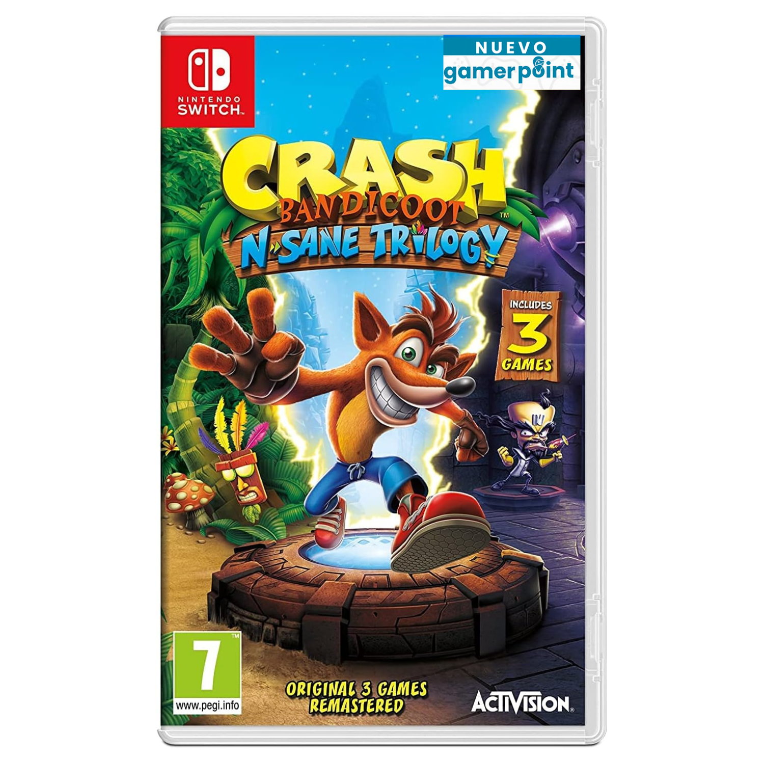Crash Bandicoot N-Sane Trilogy (Eur) Nintendo Switch