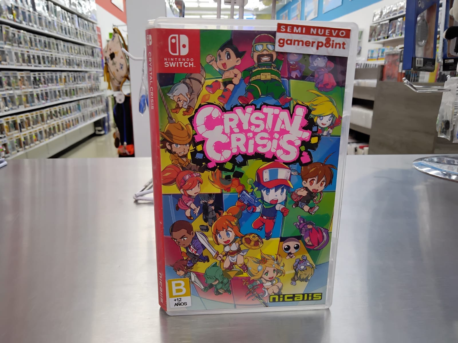 Crystal Crisis Switch Usado