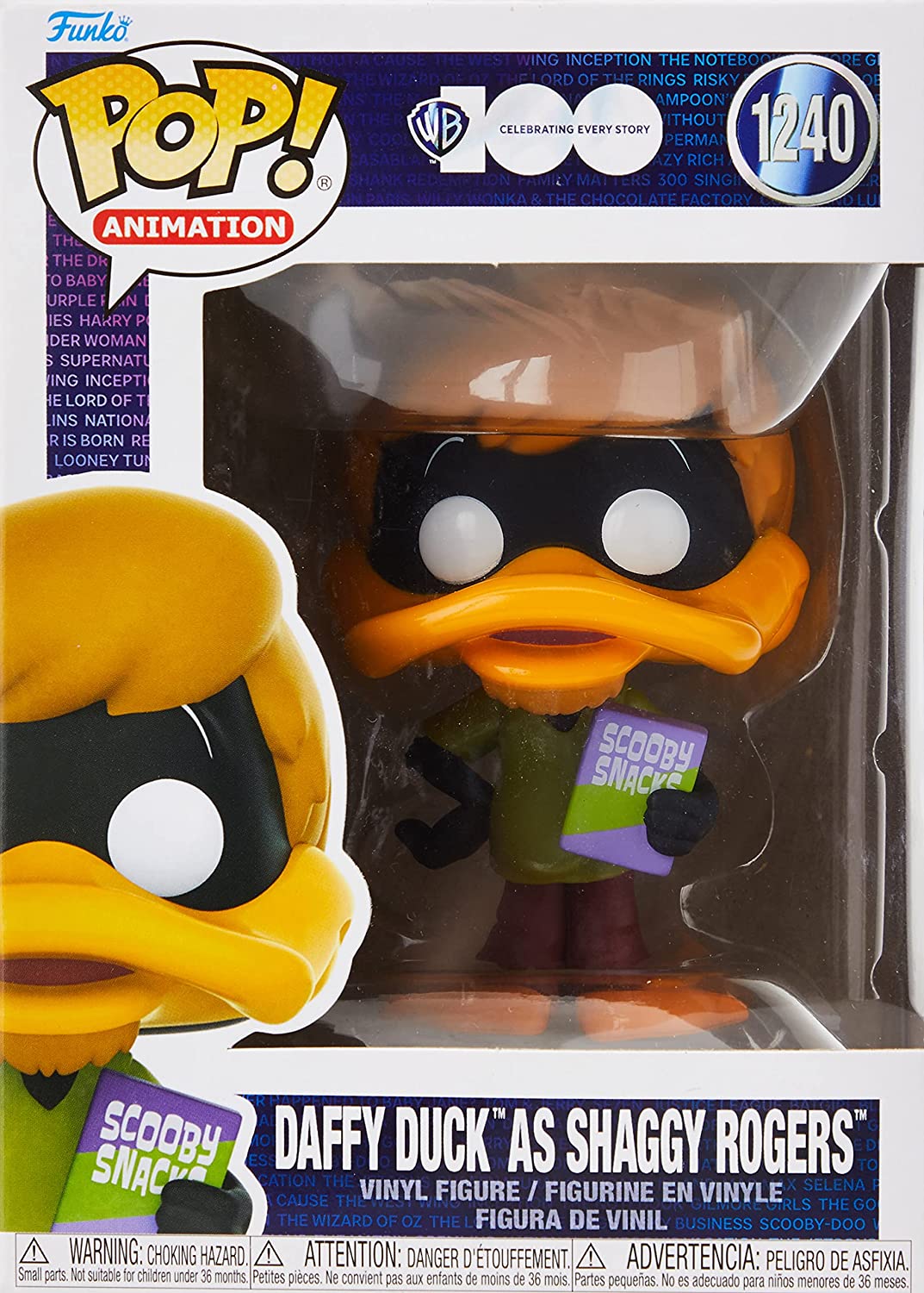 Funko Daffy Duck As Shaggy Rogers 1240 (WB Celebrating Every Story)