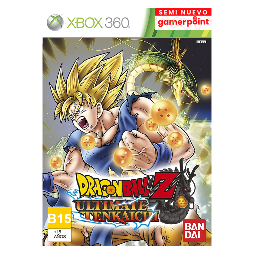 Dragon Ball Z Ultimate Tenkaichi Xbox 360 Usado
