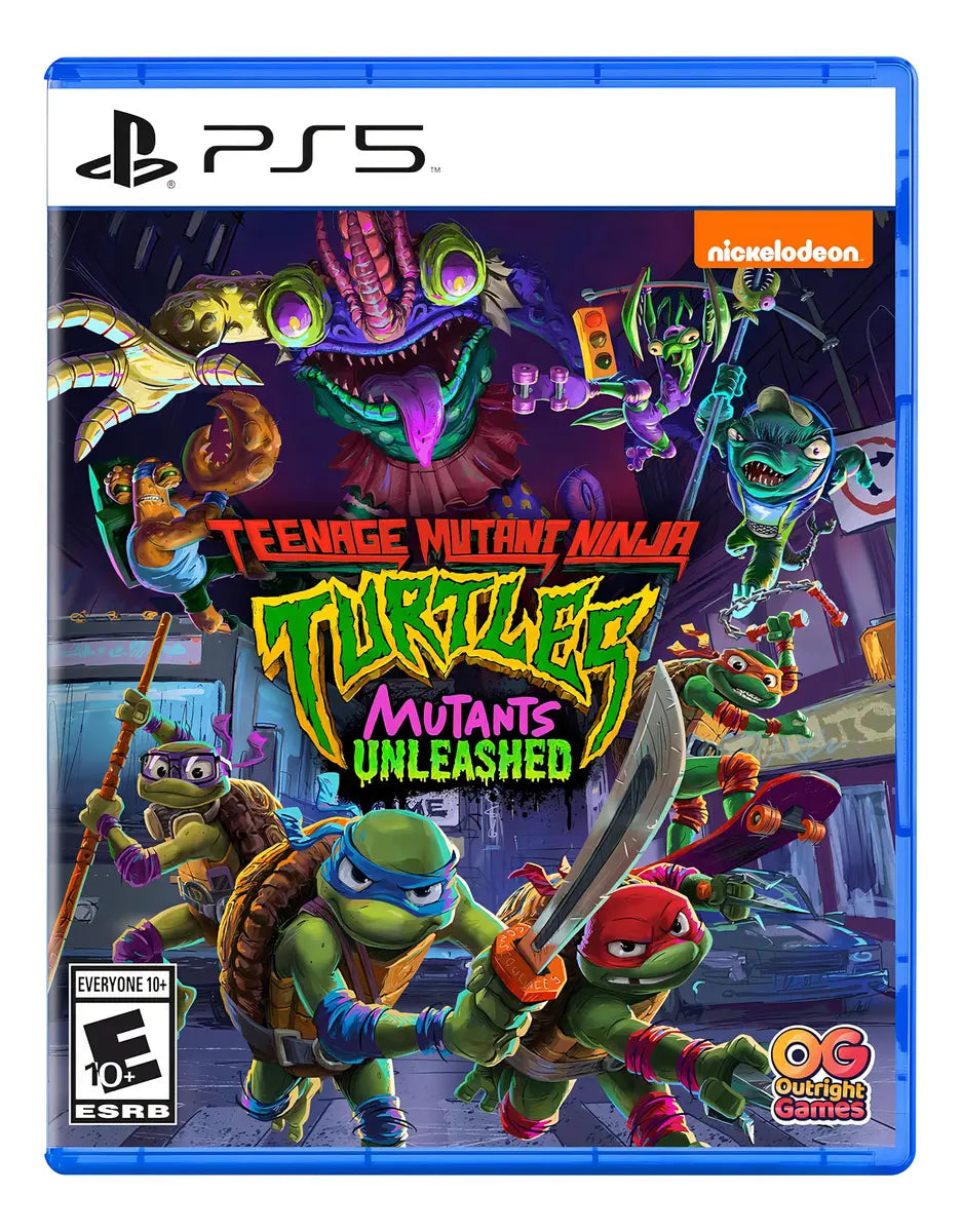Teenage Mutant Ninja Turtles - Mutants Unleashed - PS5 Usado