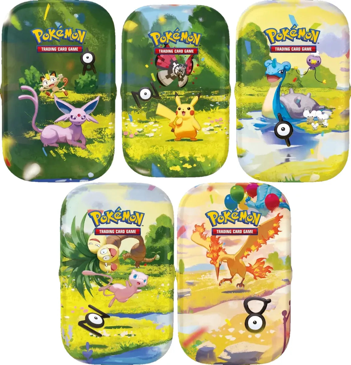 Pokémon TCG: 30th Anniversary Celebration  Mini Tin - Precio Por Pieza Al Azar - Inglés