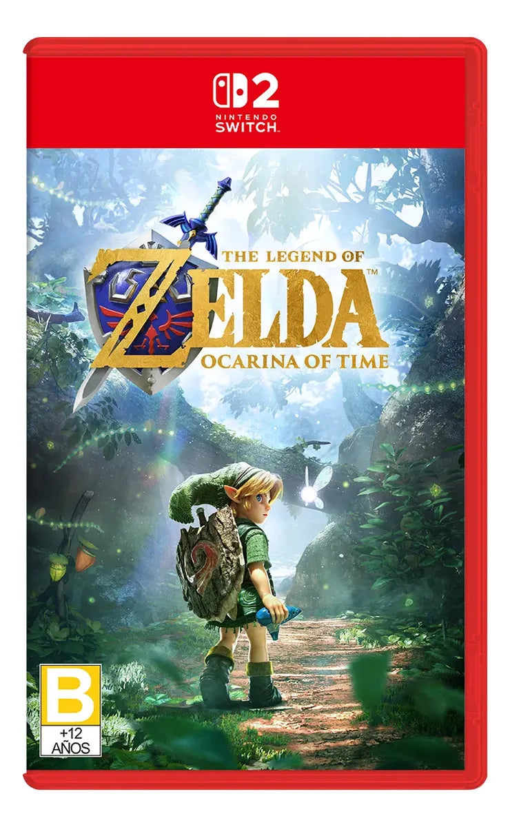 Pre Venta - The Legend Of Zelda: Ocarina Of Time - Nintendo Switch 2