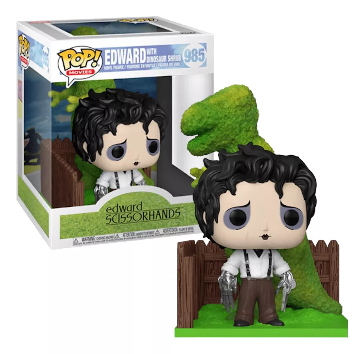 Funko Edward With Dinosaur Shrub 985 (Edward Scissorhands)