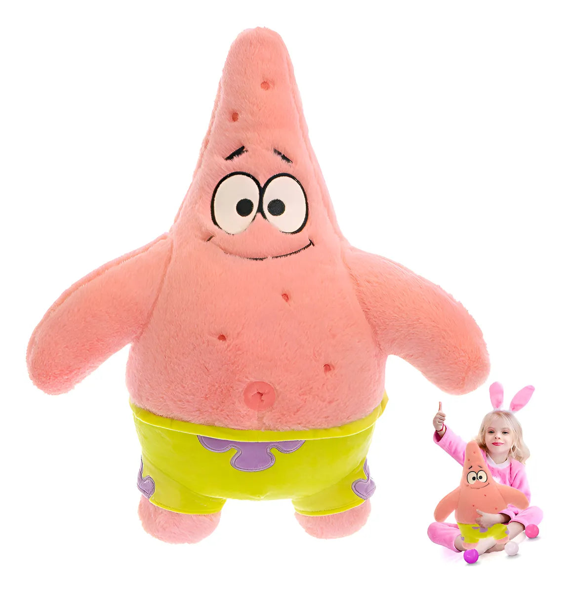 Peluche Bob Esponja - Patricio (40 cm)