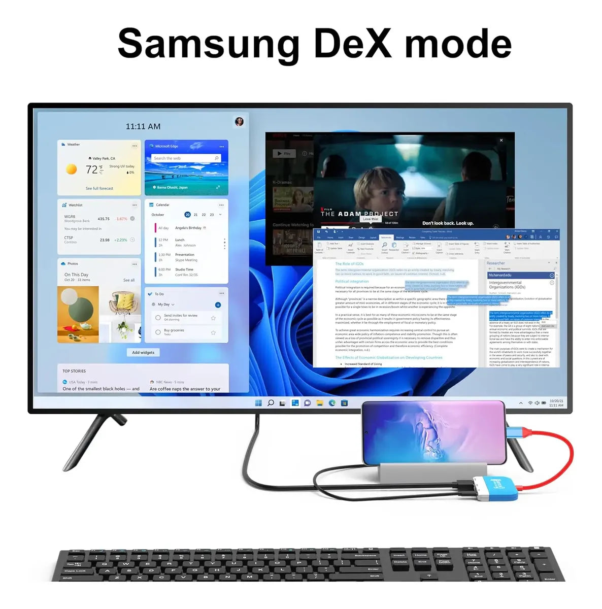 Adaptador Tipo C a HDMI (Reemplazo De Dock) - Nintendo Switch