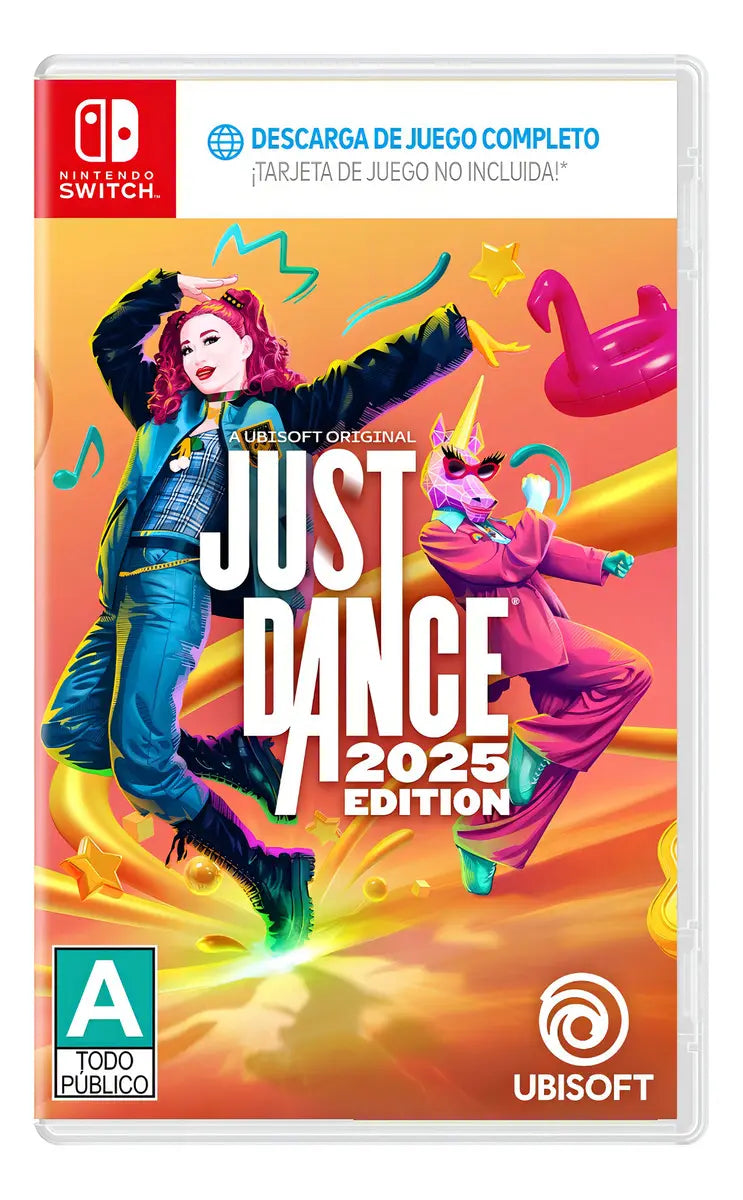Just Dance 2025 (Código Descargable) Nintendo Switch
