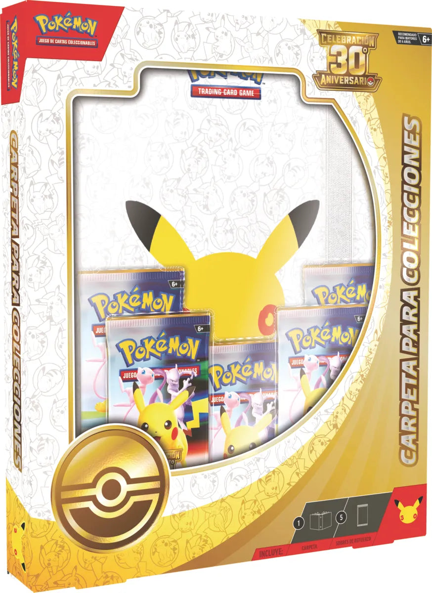 Pokémon TCG: 30th Anniversary Celebration  Binder Collection - Español