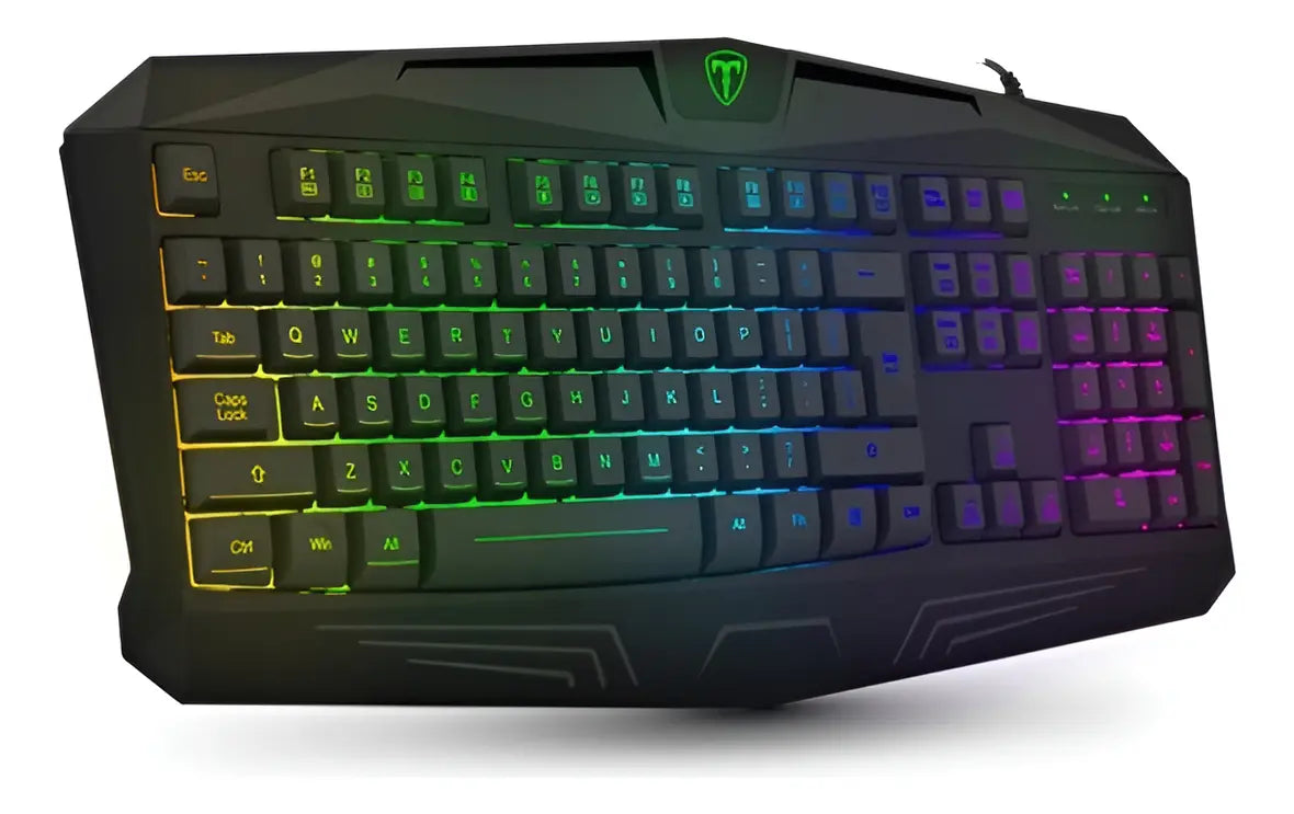 Teclado Membrana T-Dagger Tanker Ttgk106  Rainbow