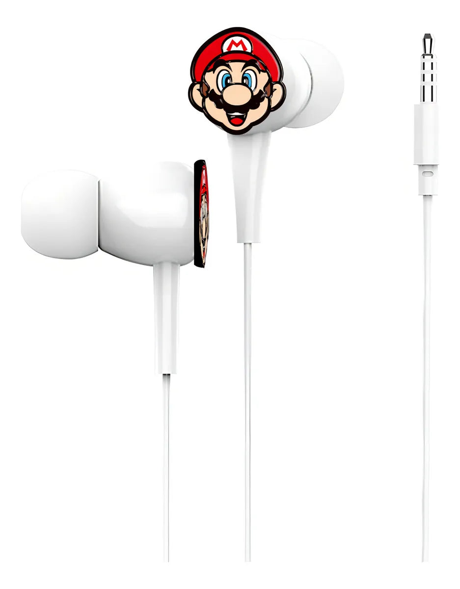 Audífonos Alámbricos 3.5 mm Super Mario Bros