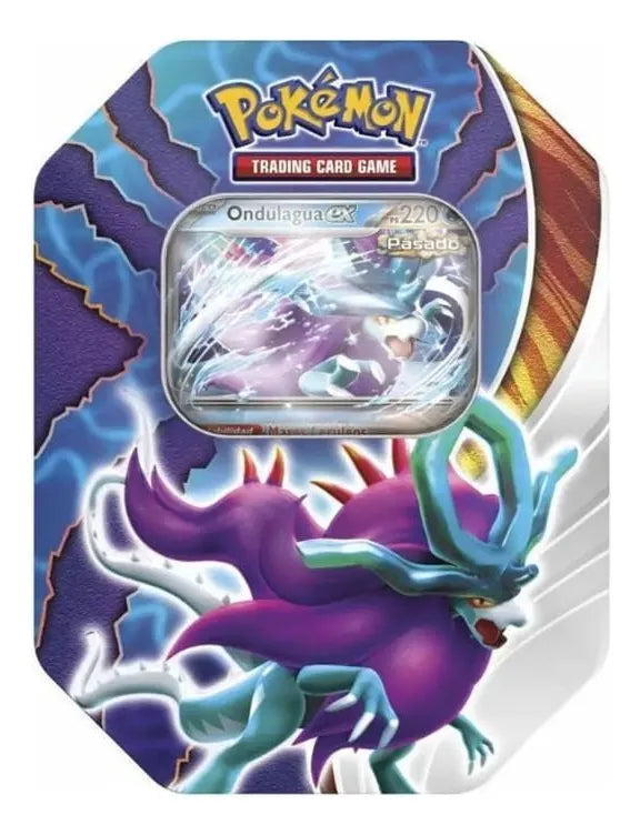 Pokémon TCG: Paradox Clash Tin - Ondulagua - ESPAÑOL