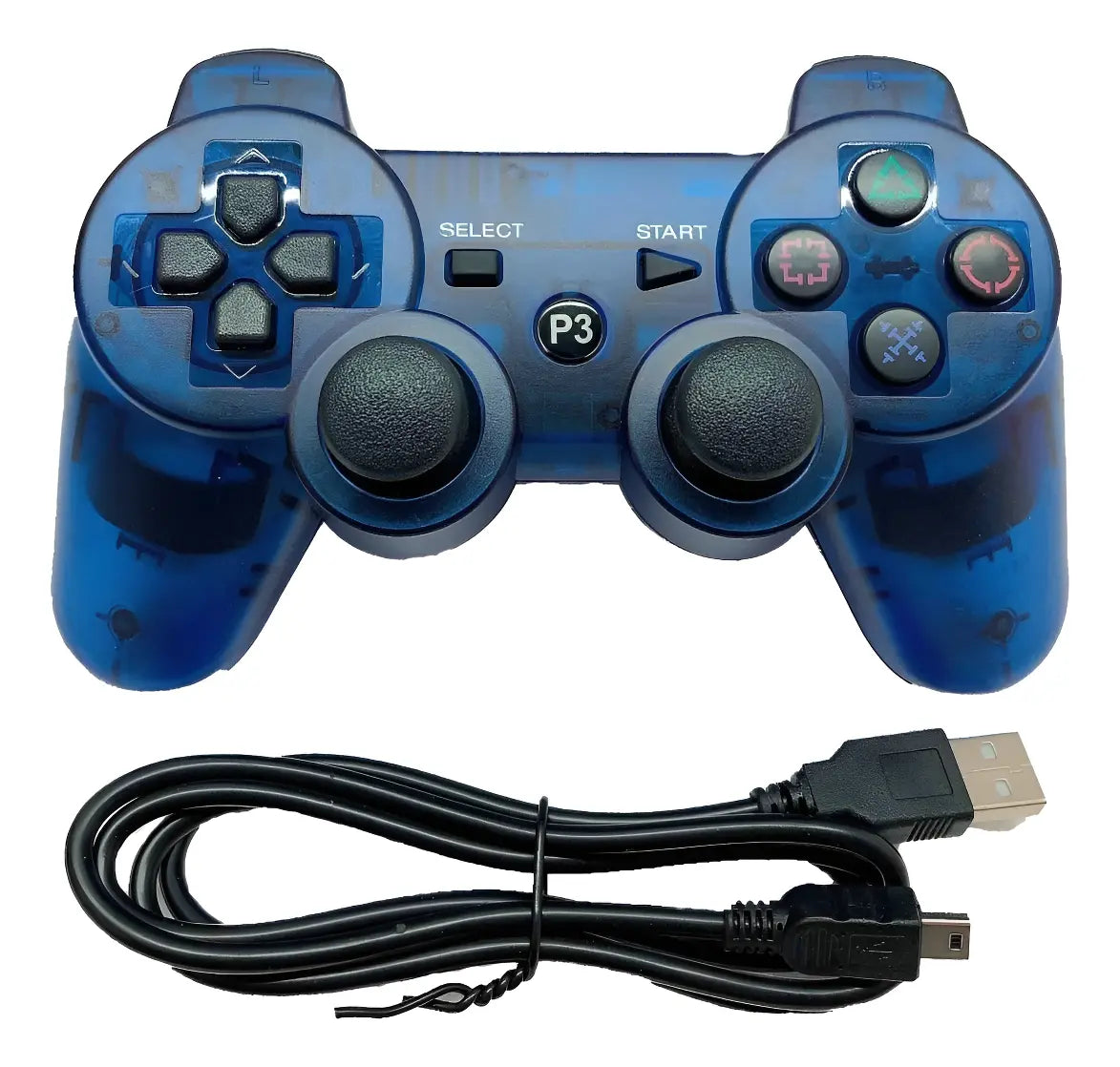 Control Doubleshock Para PS3 + Cable De Carga