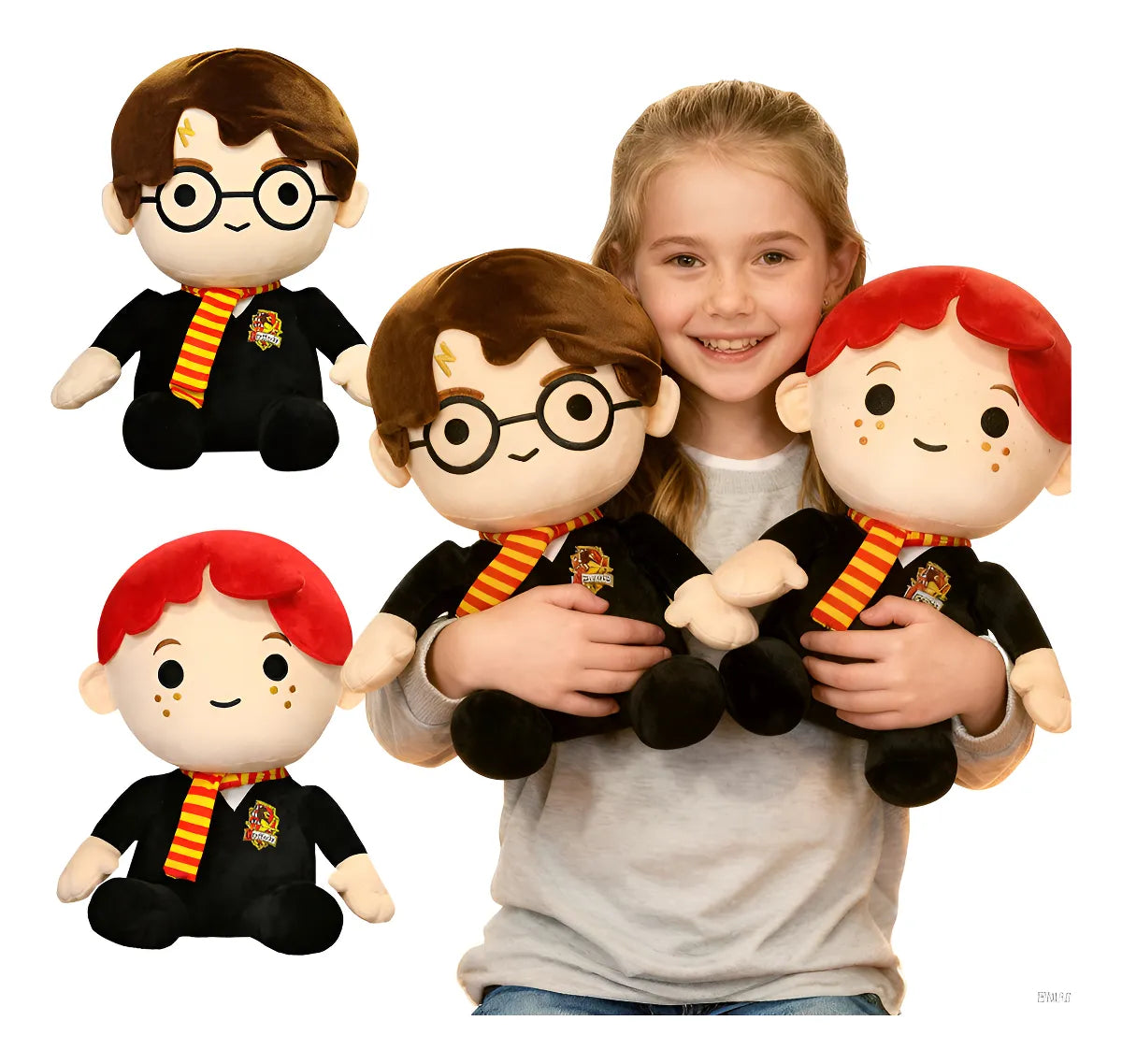 Peluche - Harry Potter / Ron Weasley (22 cm) (Precio por un personaje)