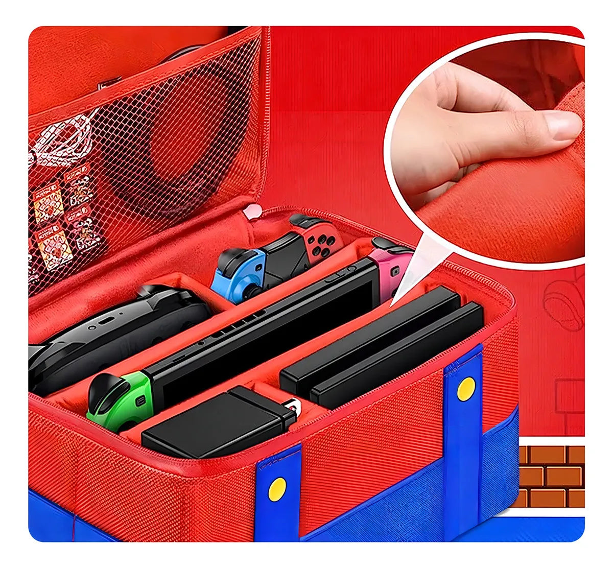 Aiyinsmart Estuche Grande Kit Accesorios Nintendo Switch Oled 38 En 1