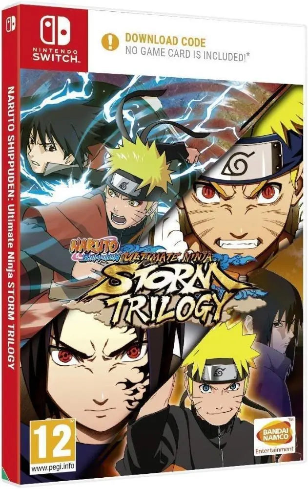 Naruto Shippuden : Ultimate Ninja Storm Trilogy ( Code Only ) -Nintendo Switch