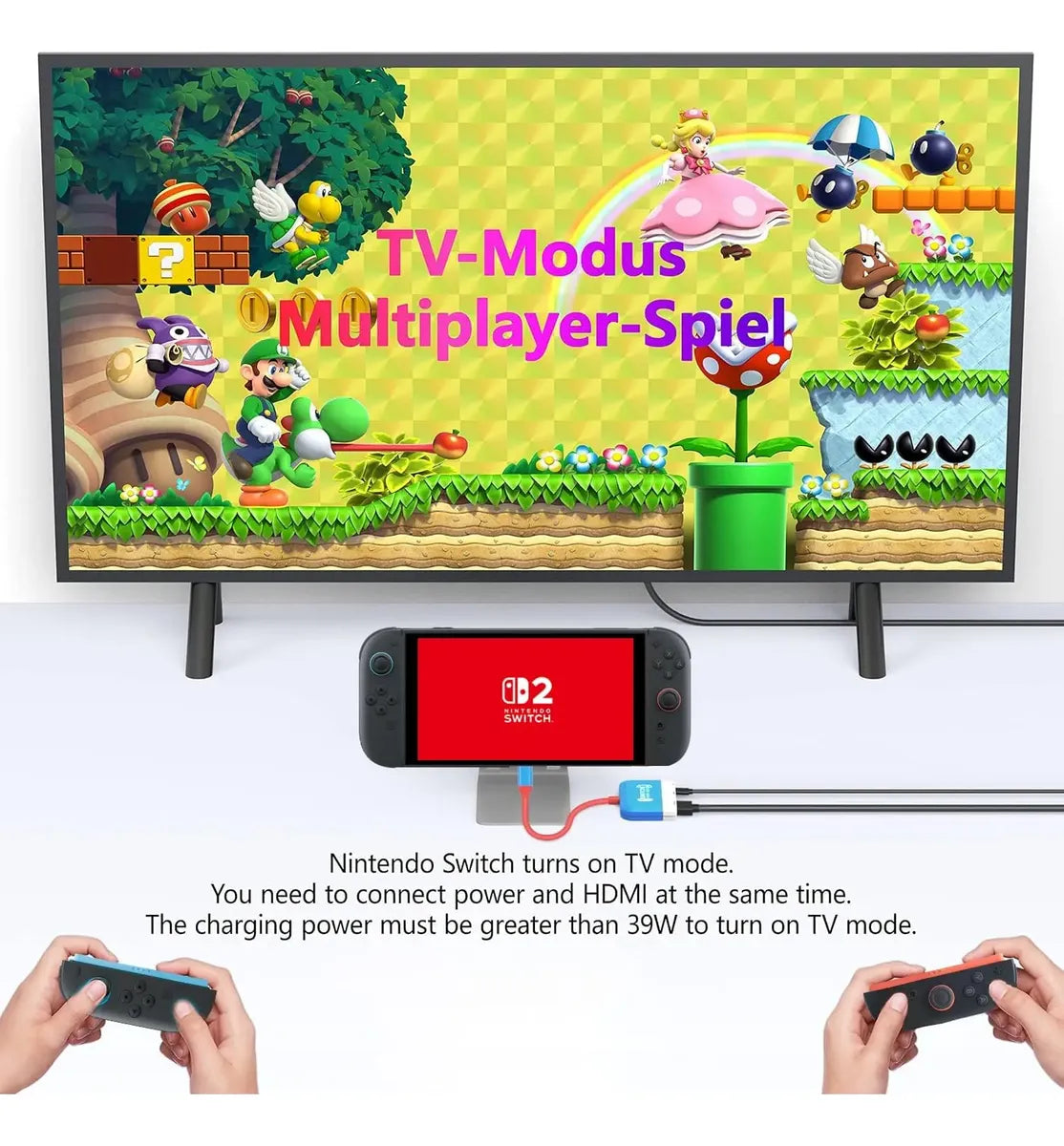 Adaptador Tipo C a HDMI (Reemplazo De Dock) - Nintendo Switch