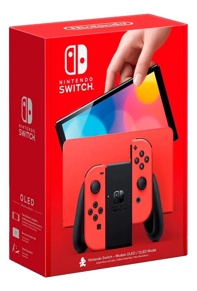 Consola Nintendo Switch Oled Rojo - Usado