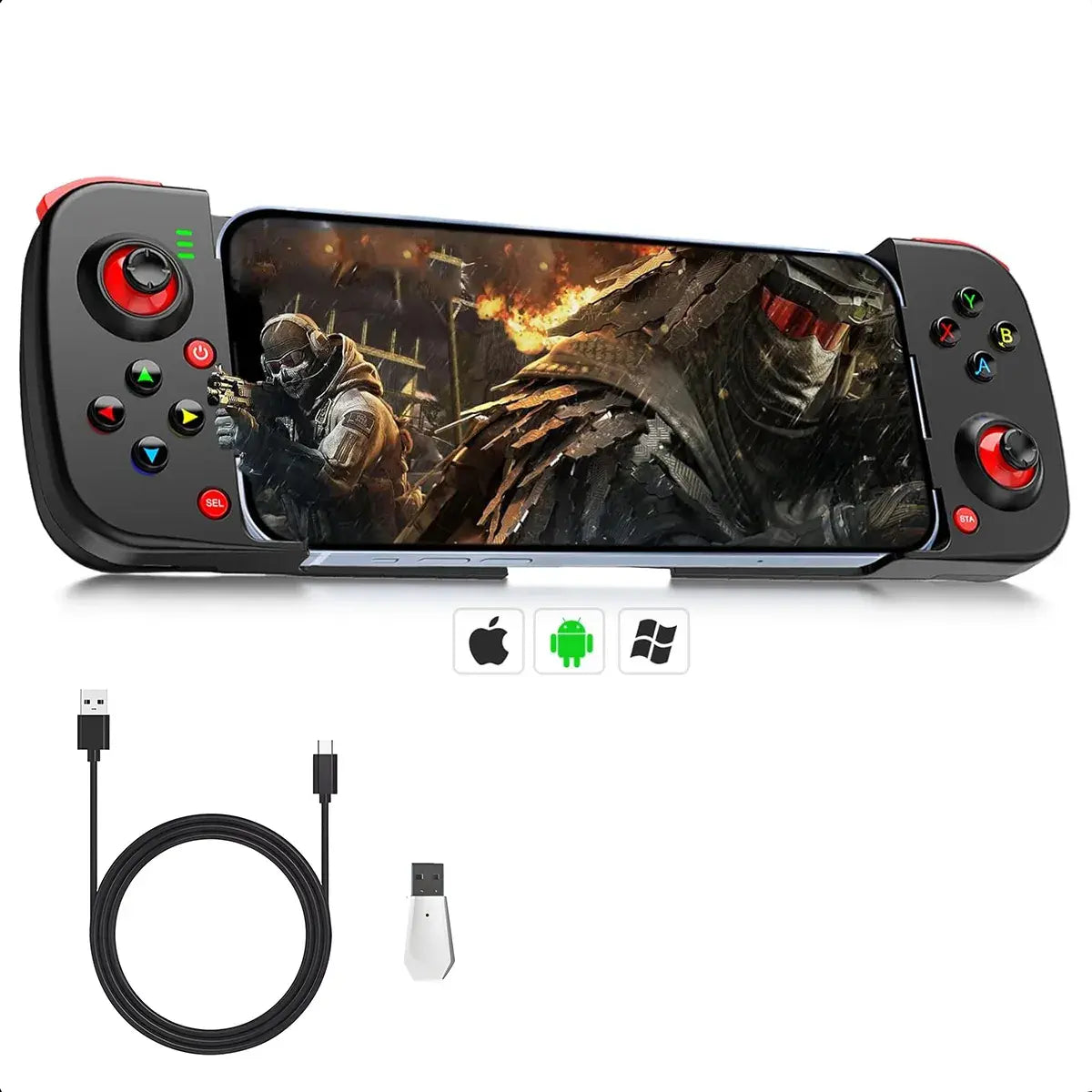 Control Bluetooth Wireless Joystick Y Receptor Usb - BSP-D3