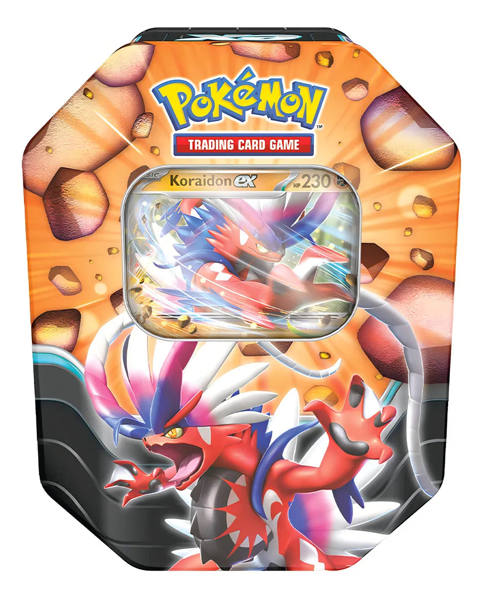 Pokémon TCG: Slashing Legends Tin - Koraidon - ESPAÑOL