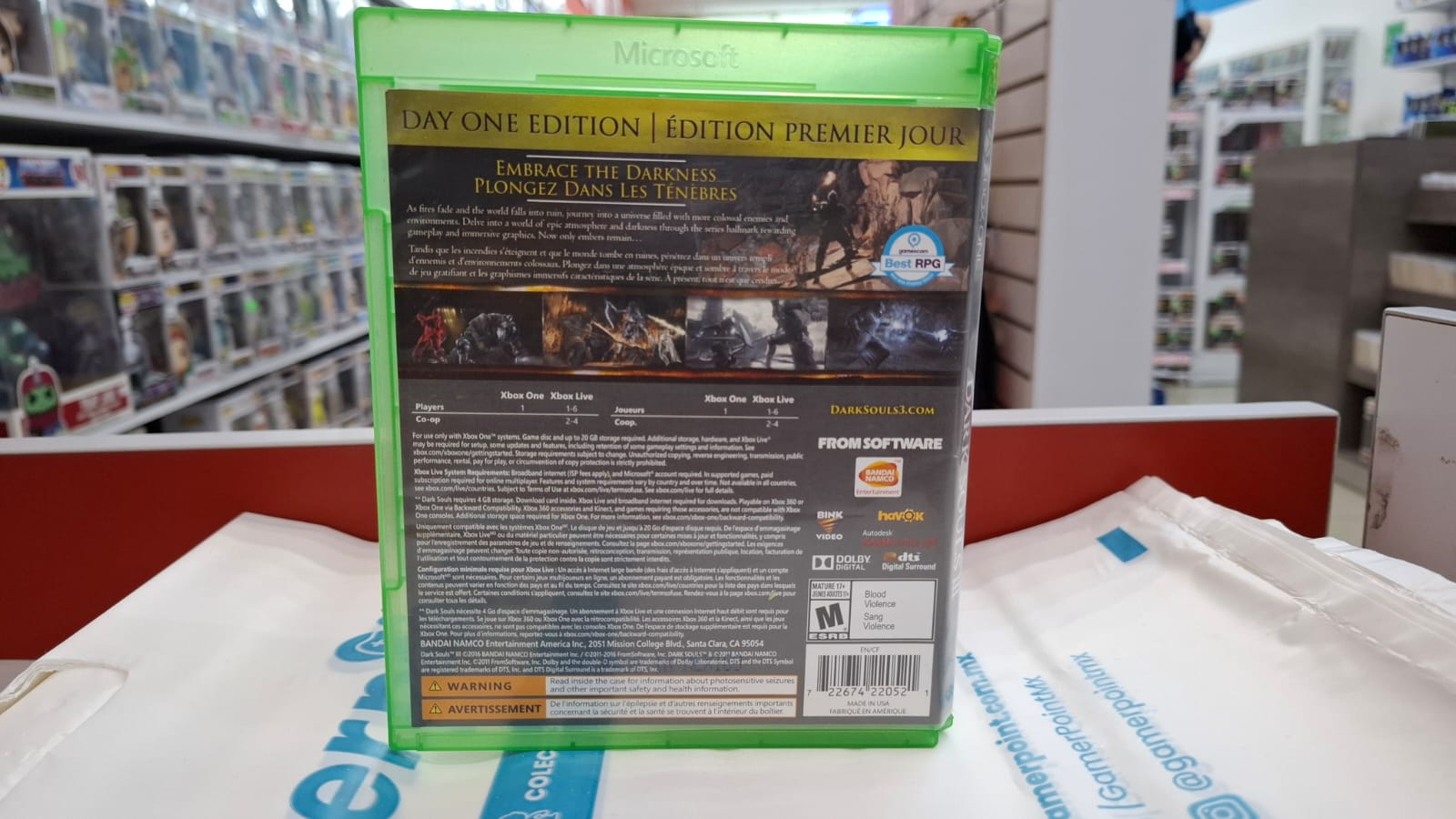 Dark Souls 3 Xbox One Usado