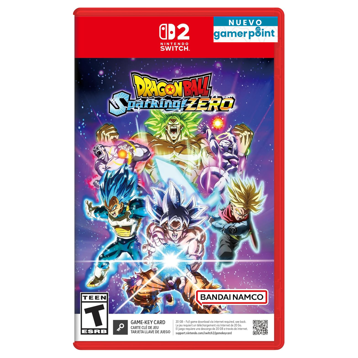 Dragon Ball Sparking Zero Nintendo Switch 2