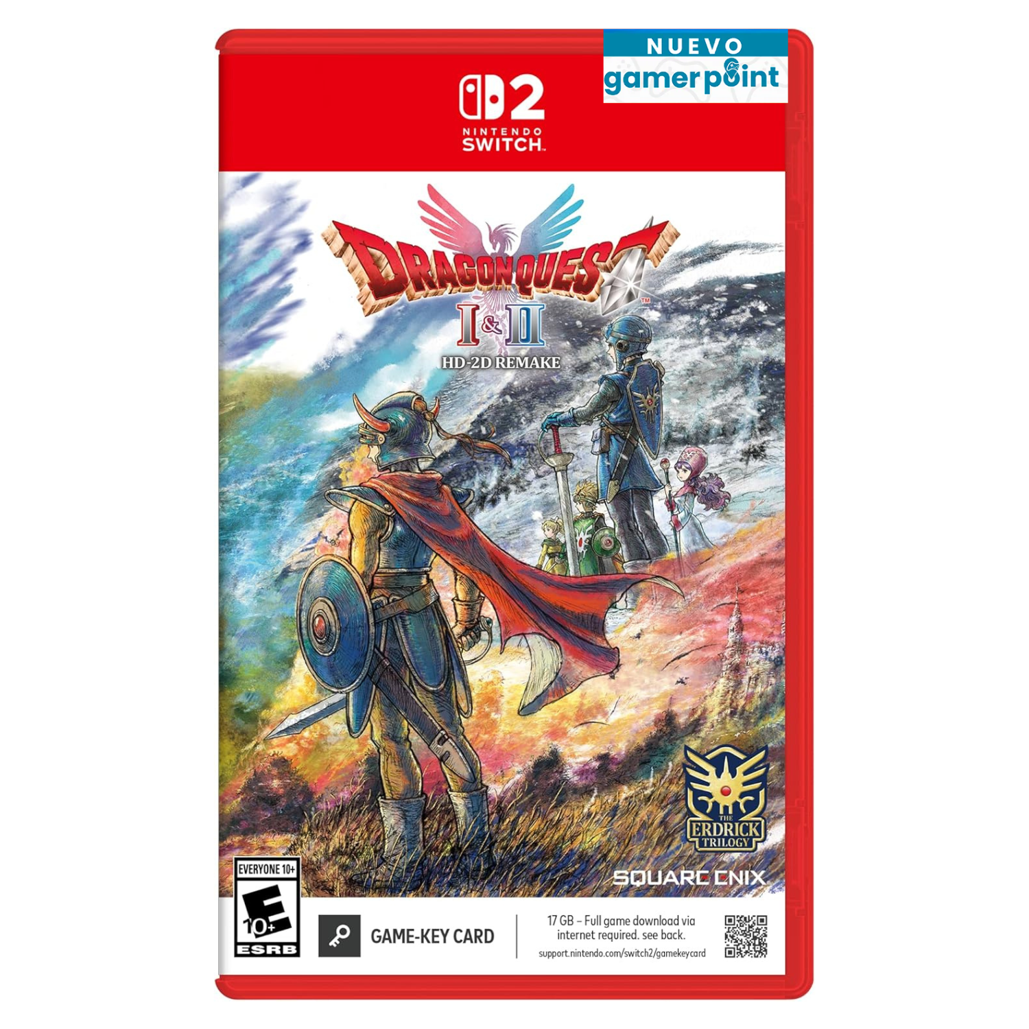 Dragon Quest 1 And 2 Hd 2D Remake Nintendo Switch 2