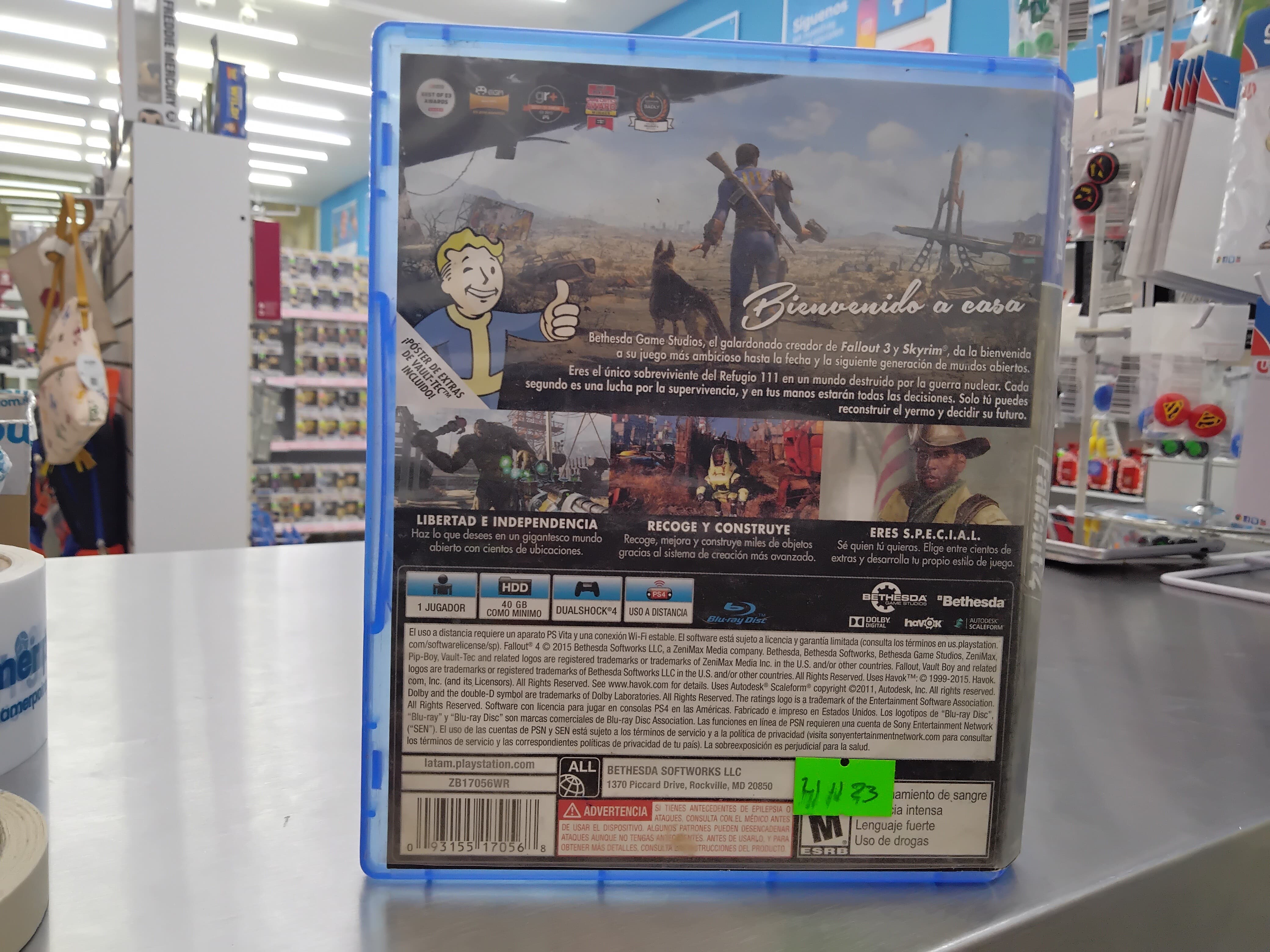 Fallout 4 Ps4 Usado