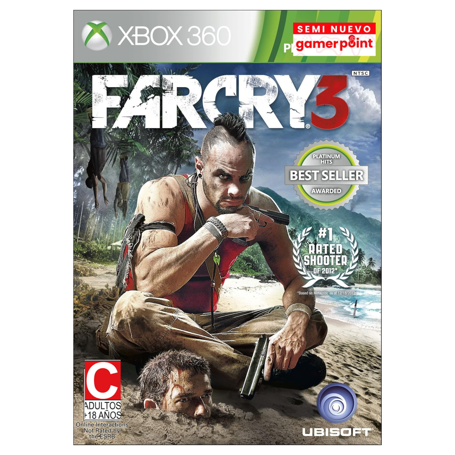 Farcry 3 Xbox 360 Usado