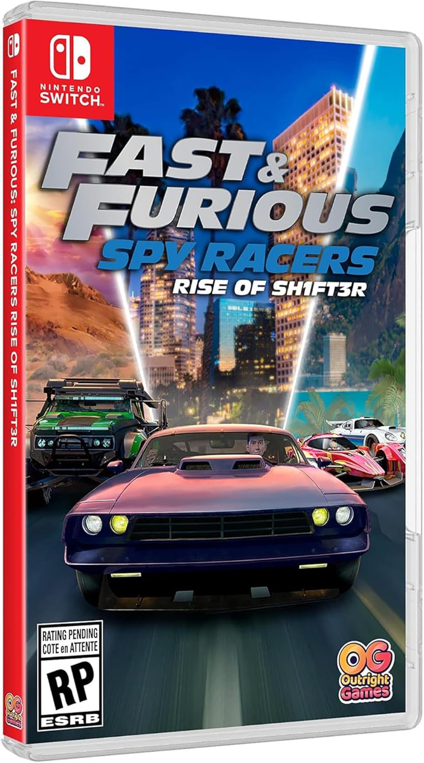 Fast & Furious Spy Racers Rise of Shift3r Nintendo Switch Usado
