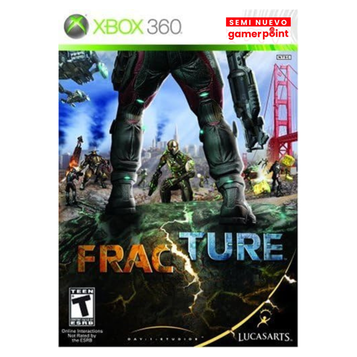 Fracture Xbox 360 Usado