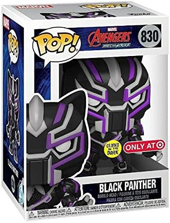 Funko Black Panther Glows in the Dark Only at Target 830 (Marvel Avengers Mechstrike)