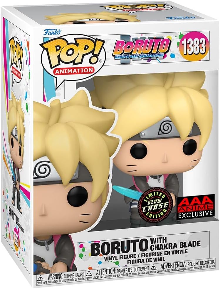 Funko Boruto With Chakra Blade Limited Edition Glow Chase AAA Anime Exclusive 1383 (Boruto)