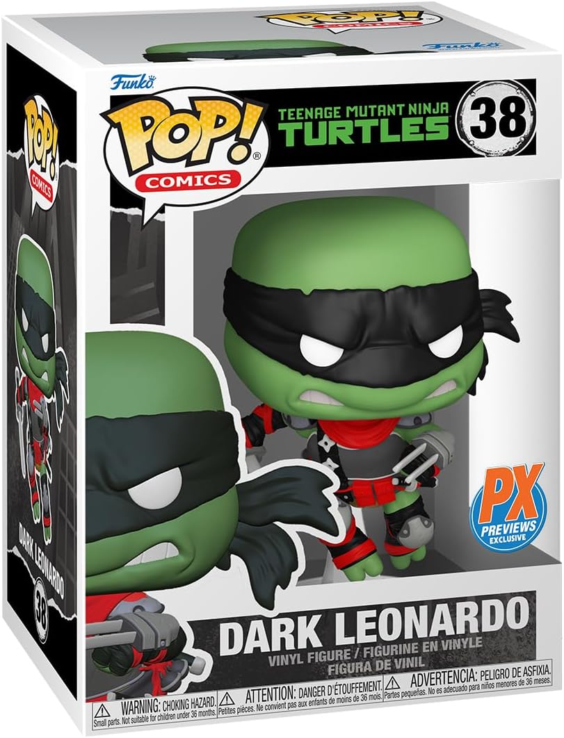 Funko Dark Leonardo PX Previews 38 (Teenage Mutant Ninja Turtles)