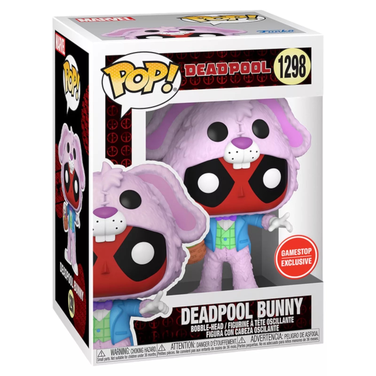 Funko Deadpool Bunny Gamestop Exclusive 1298 (Deadpool)