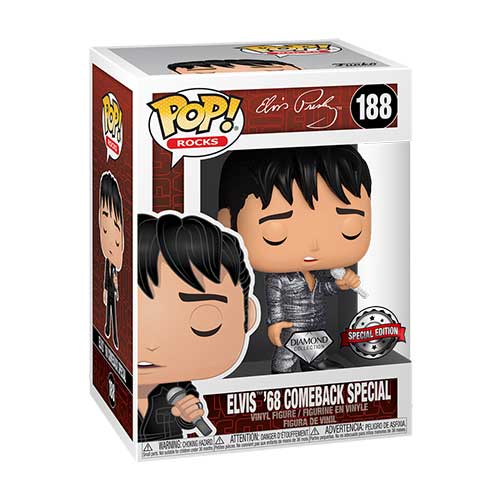 Funko Elvis '68 Comeback Special Diamond Collection Special Edition 188