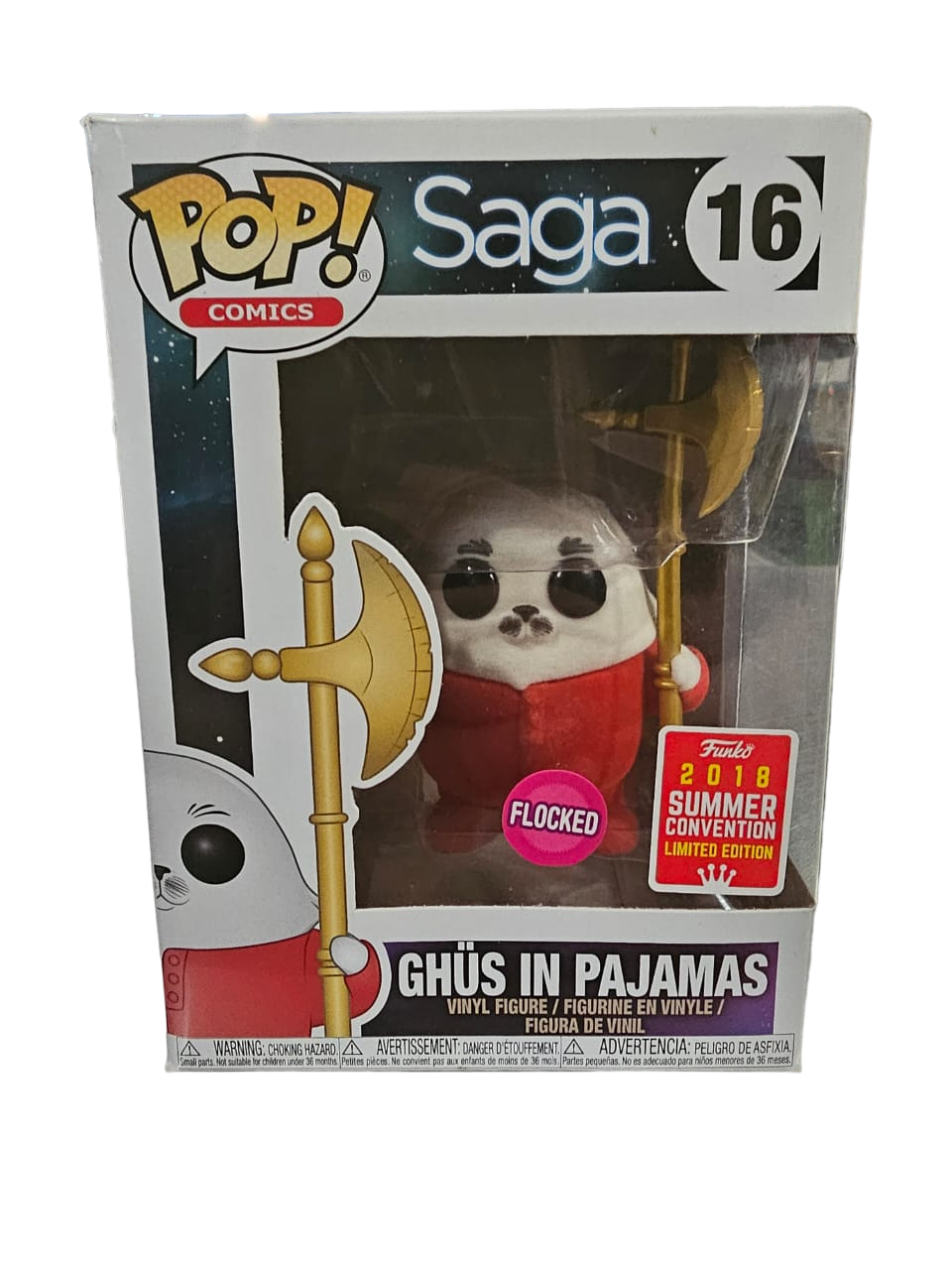 Funko Ghus in Pajamas Flocked 2018 Summer Convention Limited Edition 16 (Saga)