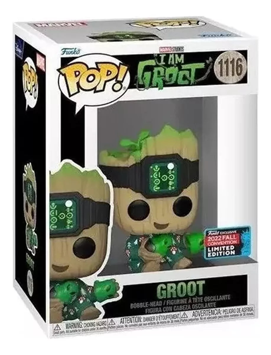 Funko Groot 2022 Fall Convention Limited Edition 1116 (Marvel Studios I am Groot)