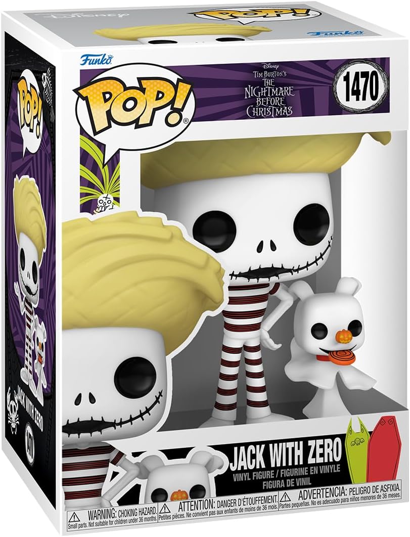 Funko Jack With Zero 1470 (Disney)