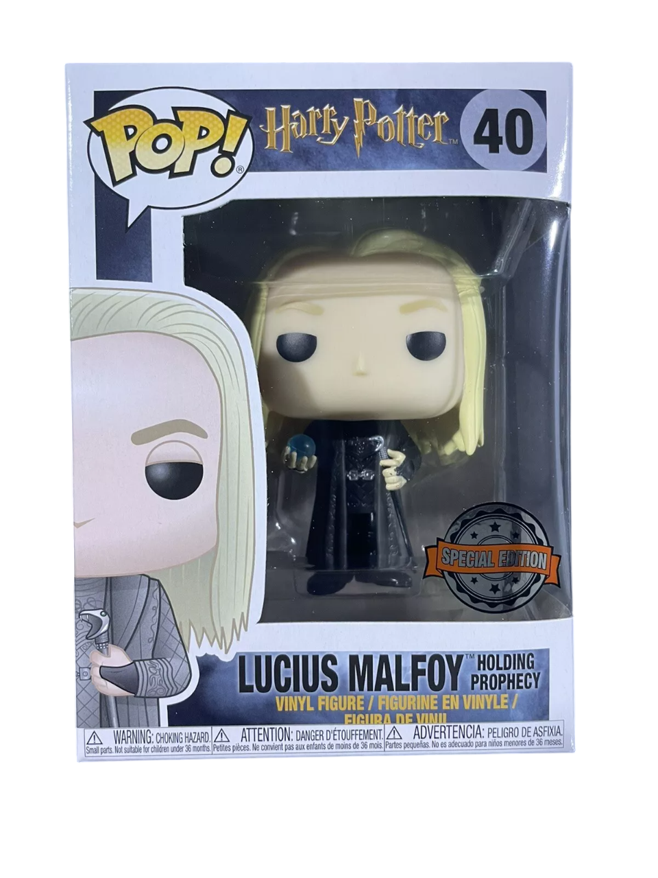 Funko Lucius Malfoy Holding Prophecy Special Edition 40 (Harry Potter)