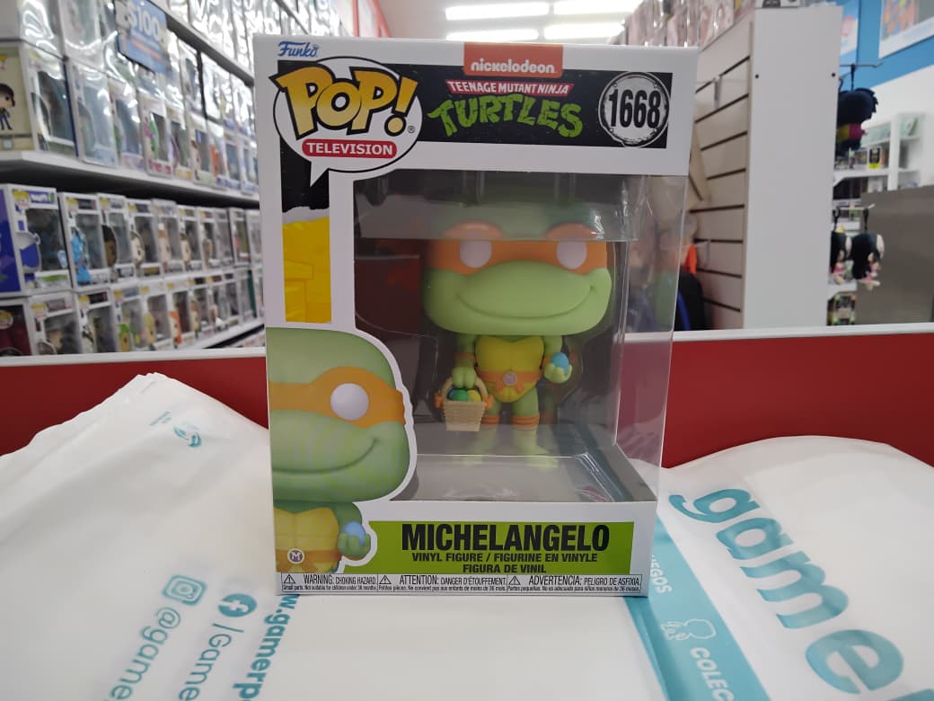 Funko Michelangelo 1668 (Nickelodeon Teengae Mutant Ninja Turtles)