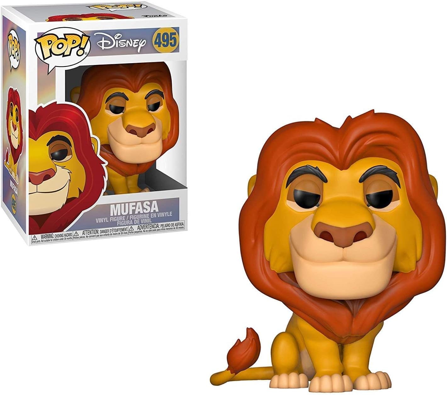 Funko Mufasa 495 (Disney) (Caja Dañada)