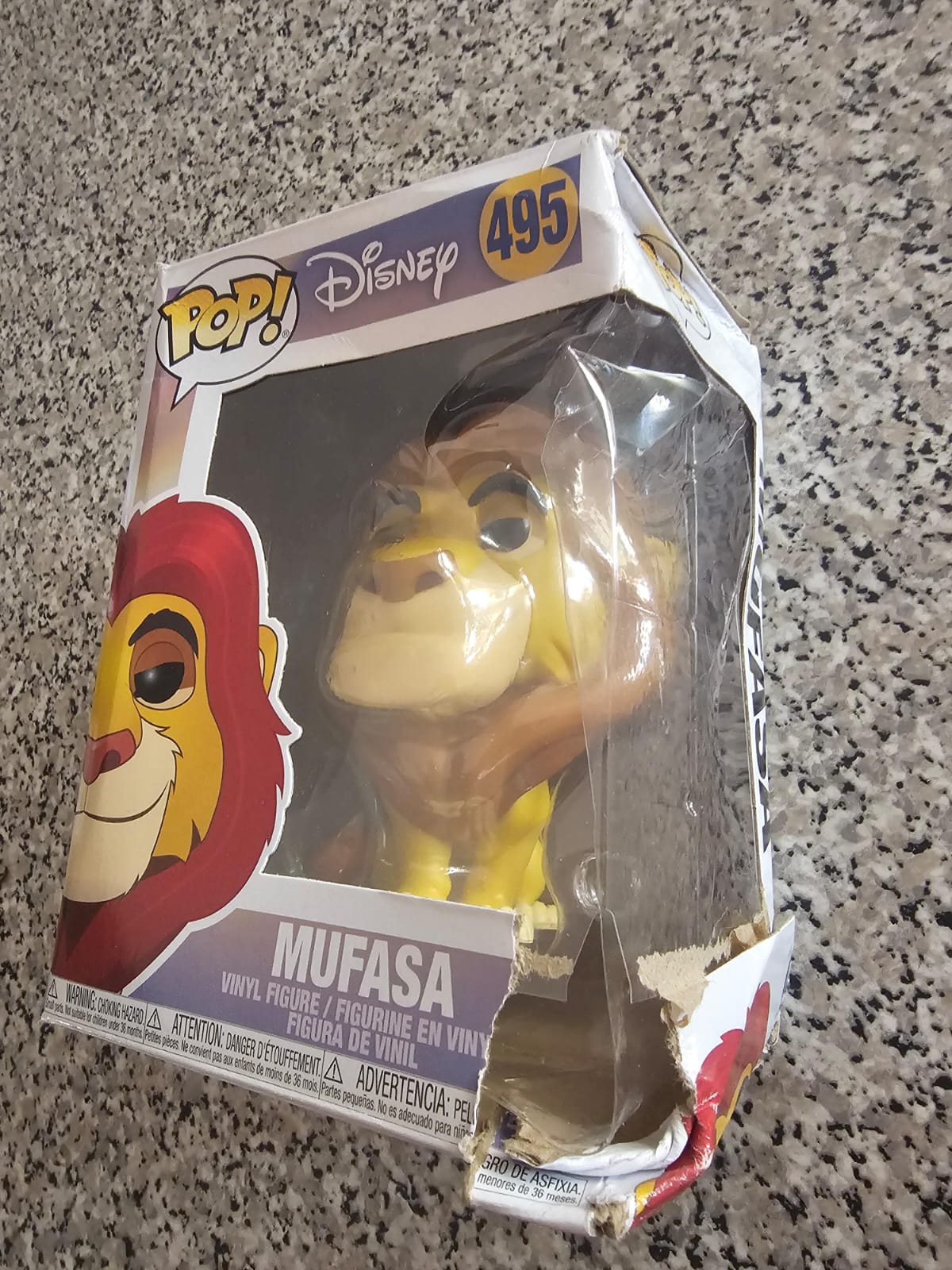 Funko Mufasa 495 (Disney) (Caja Dañada)