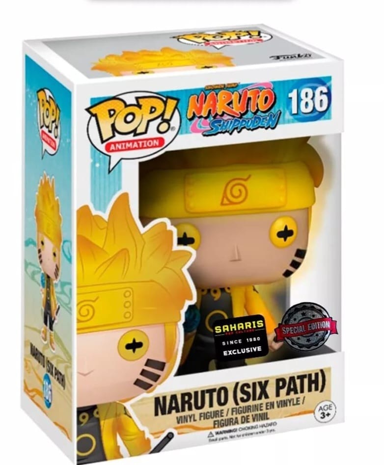 Funko Naruto (Six Path) 186 special edition saharis exclusive (Naruto Shippuden)